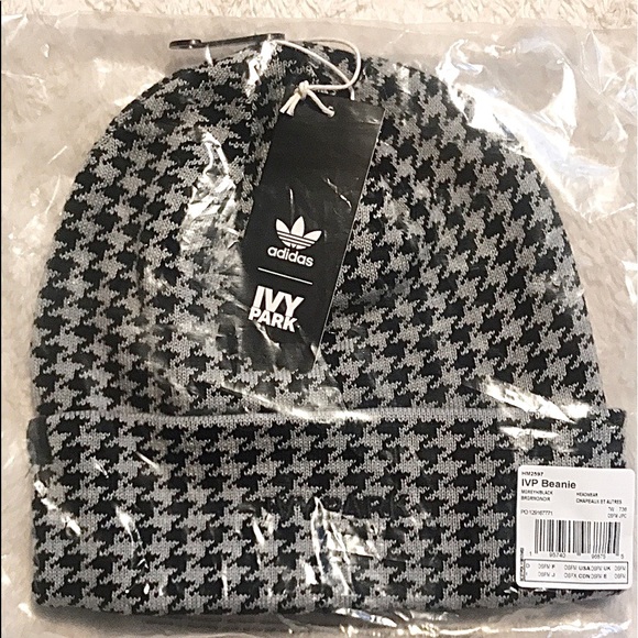 🐝 IVY PARK/ ADIDAS “HALLS OF IVY” Beanie Cap - Picture 2 of 7